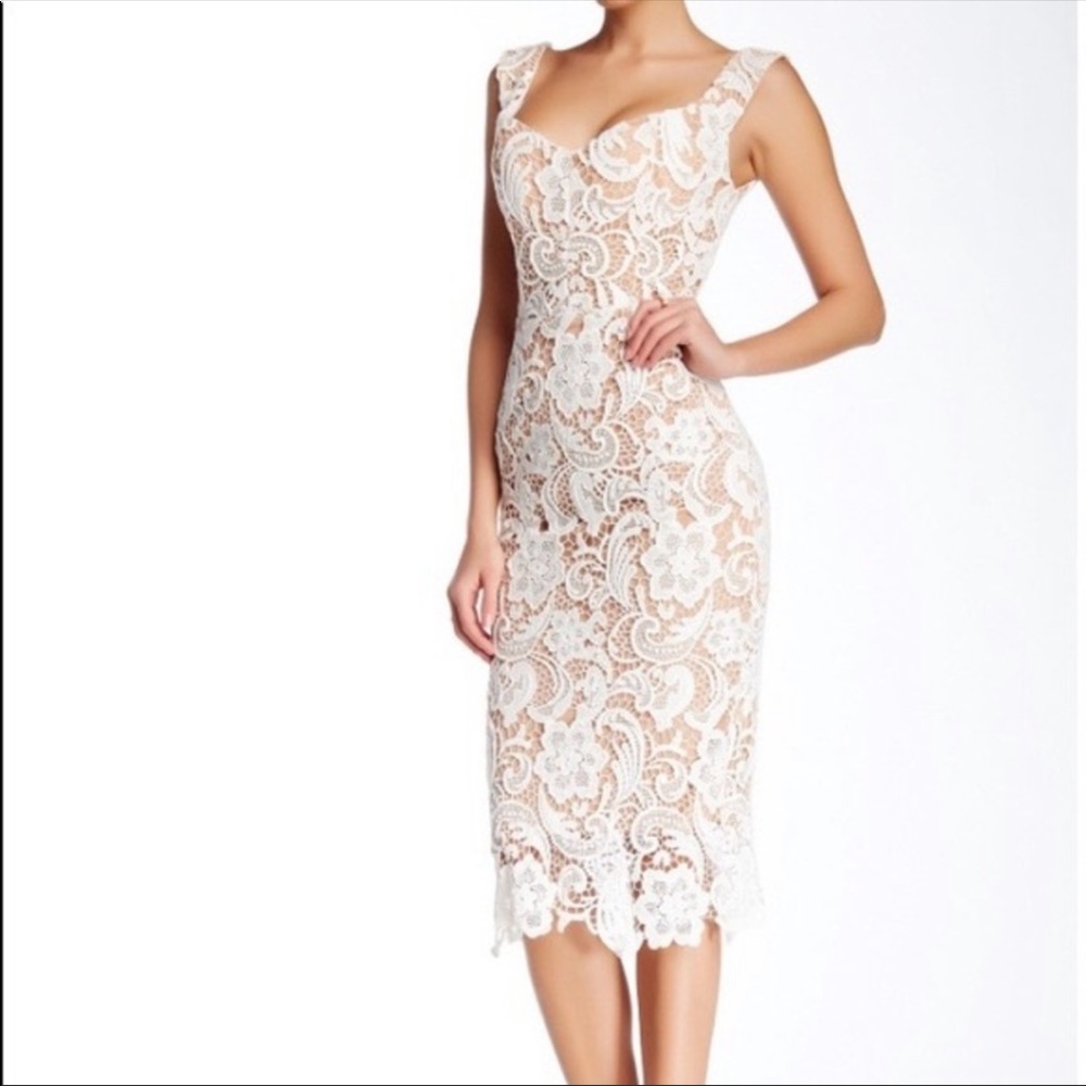 Few Moda Lace Midi Dress Medium
